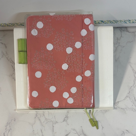 Hobonichi A5 Pink Cover on Cover (Clear plastic design protector), 2 Covers only - Picture 3 of 3